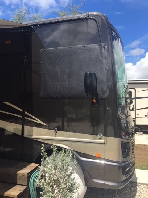 RV Shade Review Photo from Rick H Class A Door