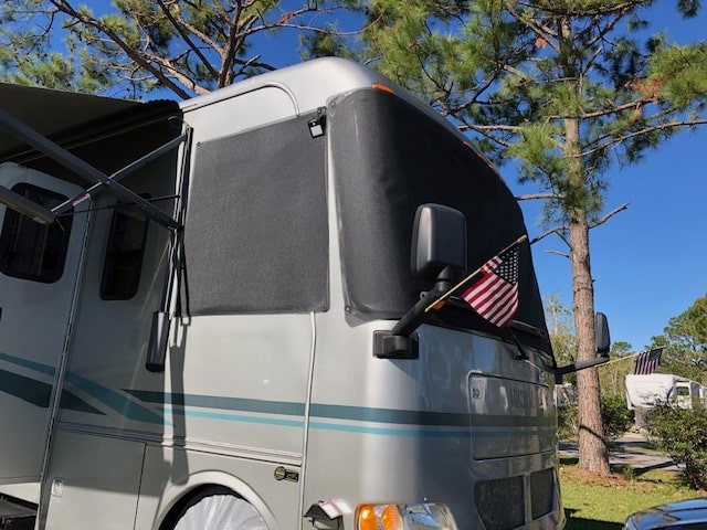 RV Shade Review Photos from G Buday Windshield