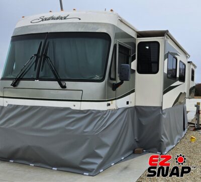 RV Skirting Class A Review Photos from W King Frnt