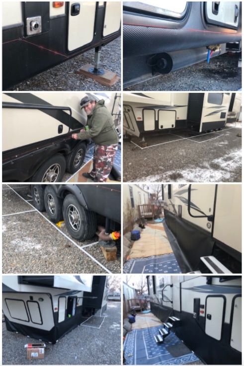 RV Skirting Review Photo Gallery from Roy & Danette