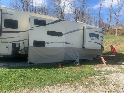 RV Skirting Review Photos from Audra B Side