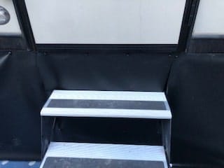 RV Skirting Review Photos from Roy & Danette Steps