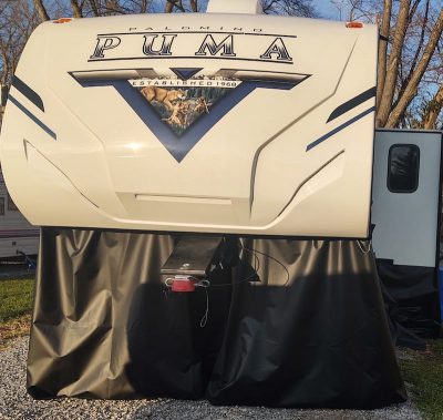 RV Skirting Review Photos from S Overstreet Hitch