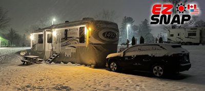 RV Skirting Review Photos from S Prentice Snowy Night