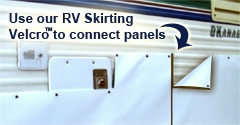 RV Skirting Velcro for Panels