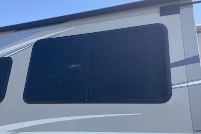 RV Sun Shade Review Photos from G Bradley Outside View