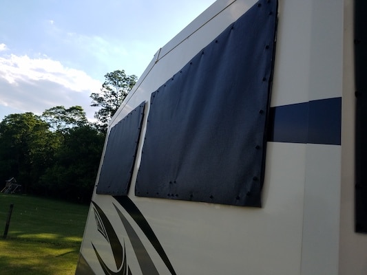 EZ Snap RV Window Shade Review Photo from Jerry T Side Windows