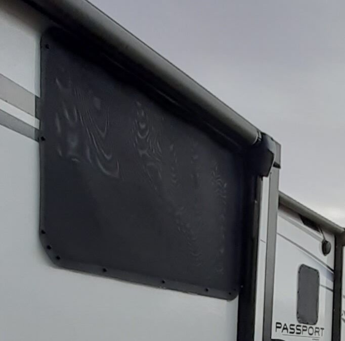 RV Window Shade Review Photos from Dentons EZ Snap®