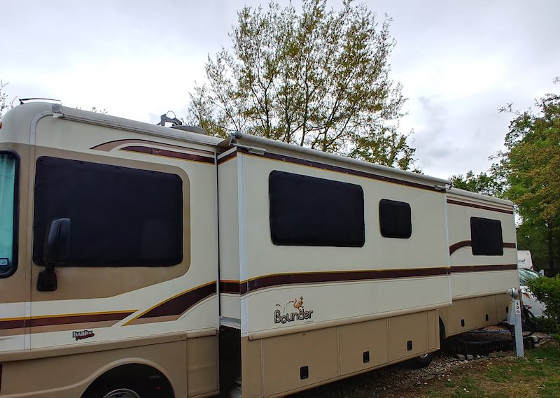RV Window Shade Review Bounder Motorhome