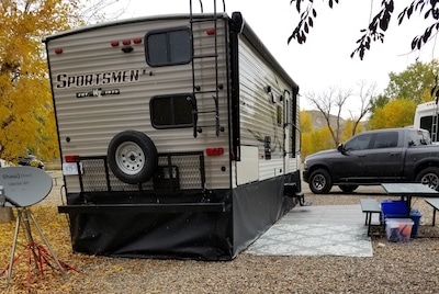 Sportsmen RV Skirting Review Photo from Kevin Rusk