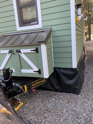 Tiny Home Skirting Review Photos from Robin B Hitch
