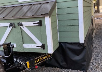 Tiny Home Skirting Review Photos from Robin B Hitch
