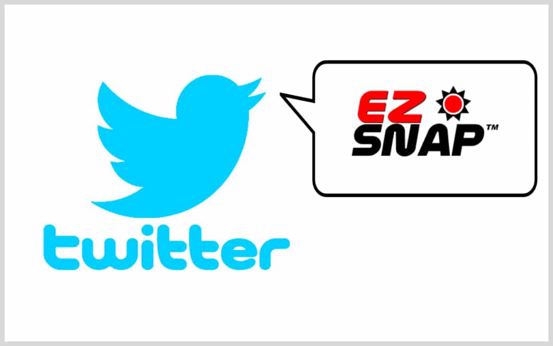 EZ Snap is now on Twitter