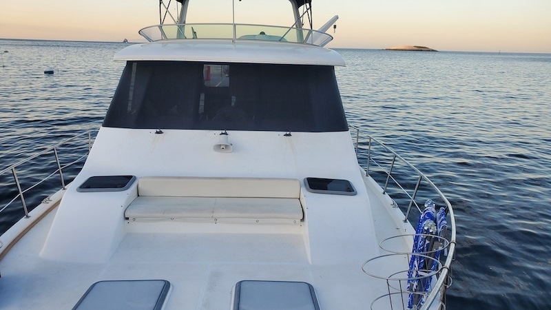 Yacht Shade Review Photos from Bud H Windshield