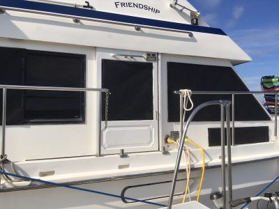Yacht Shade Review Photos from Stepp Door