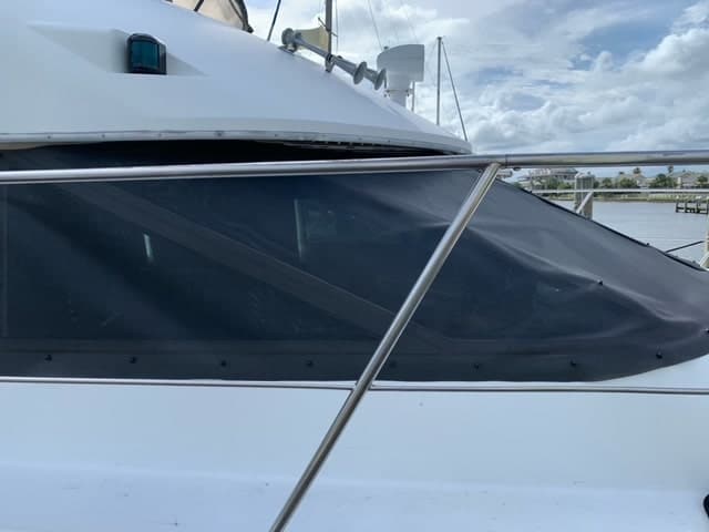 Yacht Window Shade Review Photos from Scotty E Close