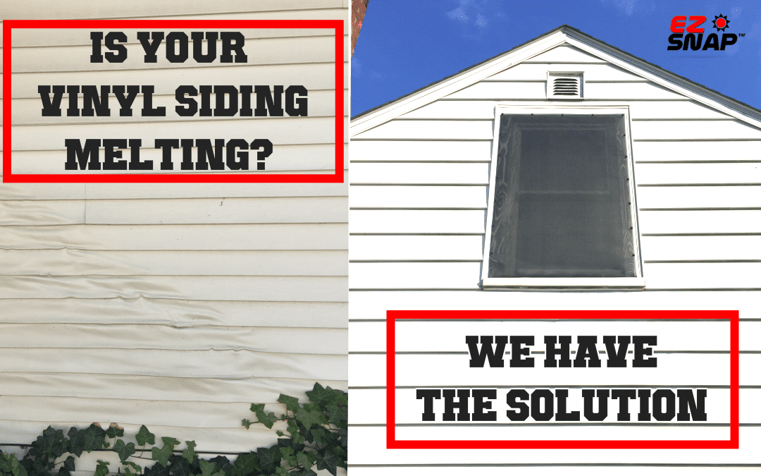 Is Your Vinyl Siding Melting? – Here Is A Quick And Inexpensive Solution